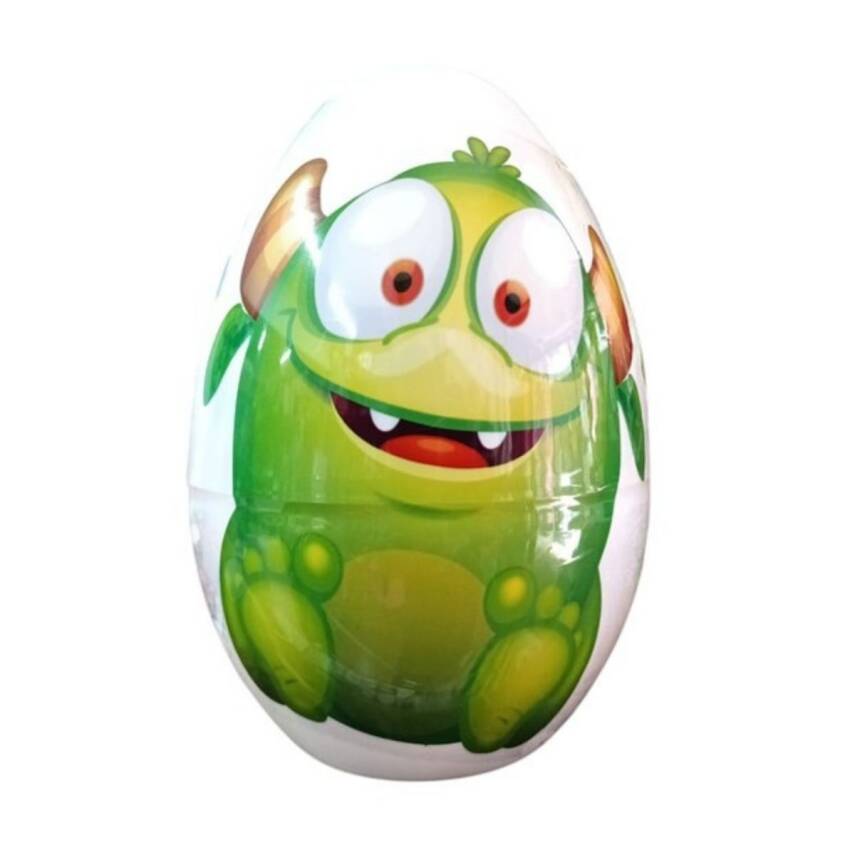 Asya Oyuncak Monsterzz Dev Yumurta Asya 7005-Beyaz - 1
