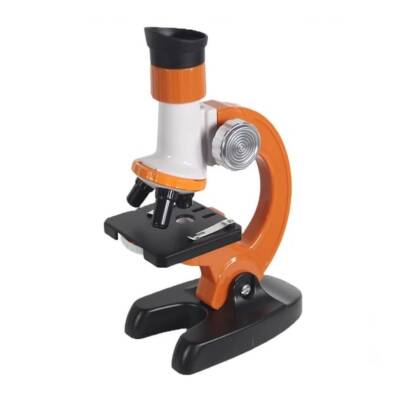 Asya Oyuncak Optics Bilimsel Mikroskop Seti (1200X)22460- Lz8606-Turuncu