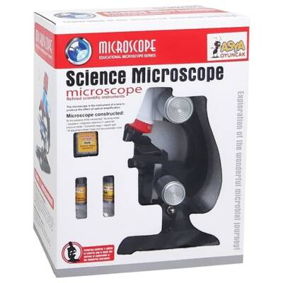 Asya Oyuncak Pilli Mikroskop Seti 02007-C2121 - 1