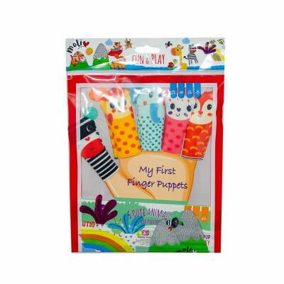 Asya Oyuncak Poşette 5li Hayvan Parmak Kukla Mol-108