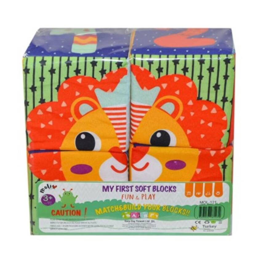 Asya Oyuncak Pvc 4lü Eğitici Küp Mol-121 - 1