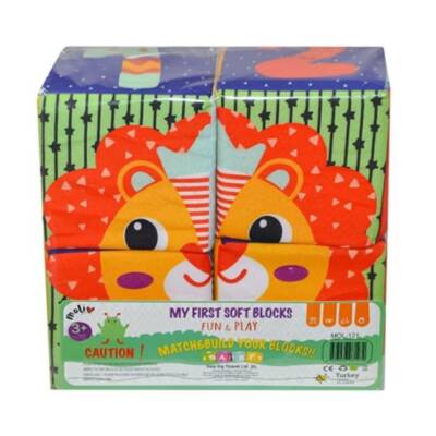 Asya Oyuncak Pvc 4lü Eğitici Küp Mol-121