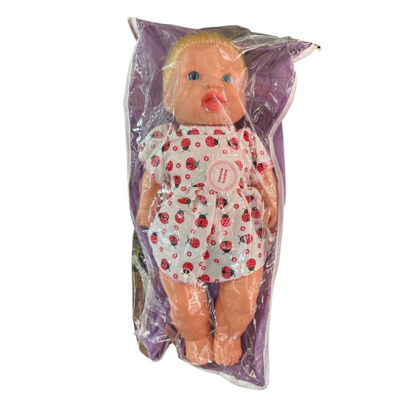 Asya Oyuncak Sesli Asya Bebek 35cm Elf23102-Sarı Saçlı Bebek - 1