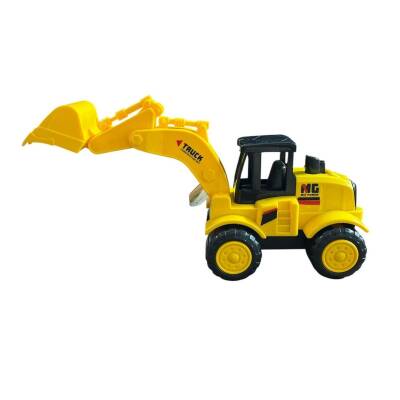 Asya Oyuncak Sürtmeli İnşaat Makineleri 7756S-7-Sarı Ekskavatör