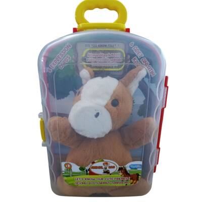 Asya Oyuncak Tekli Bavul Peluş At Cese-10040