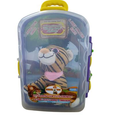 Asya Oyuncak Tekli Bavul Peluş Leopar Cese-10040