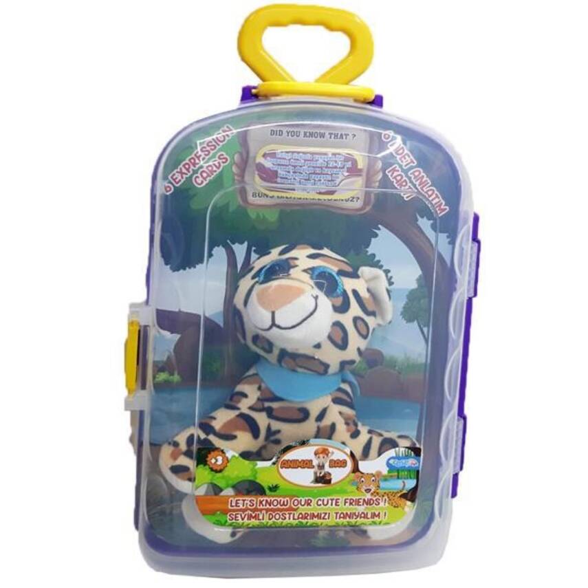 Asya Oyuncak Tekli Bavul Peluş Kaplan Cese-10040 - 1