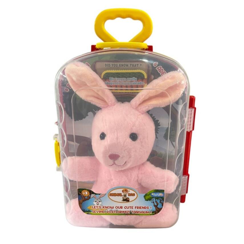 Asya Oyuncak Tekli Bavul Peluş Tavşan Cese-10041 - 1