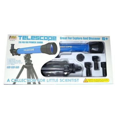 Asya Oyuncak Teleskop 19788-6601A-Mavi