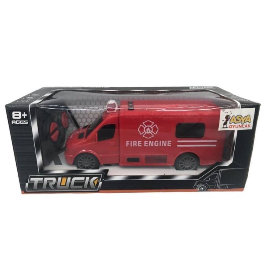 Asya Oyuncak Uzaktan Kumandalı Sesli Işıklı İtfaiye RD612-5/2 - 1