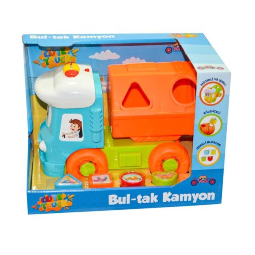 Aya Toys Bul Tak Şirin Kamyonlar 40197-Turuncu - 1
