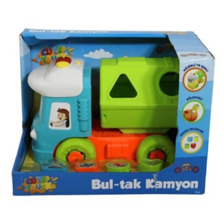 Aya Toys Bul Tak Şirin Kamyonlar 40197-Yeşil - 1