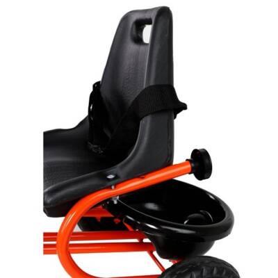 Babyhope Üçteker Prens Bisiklet 101-Turuncu/Siyah - 2