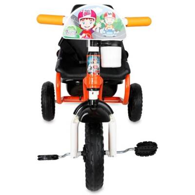 Babyhope Üçteker Prens Bisiklet 101-Turuncu/Siyah - 5