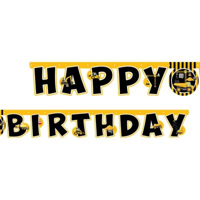 Balonevi İnşaat Happy Birthday Harf Set 2.10 mt
