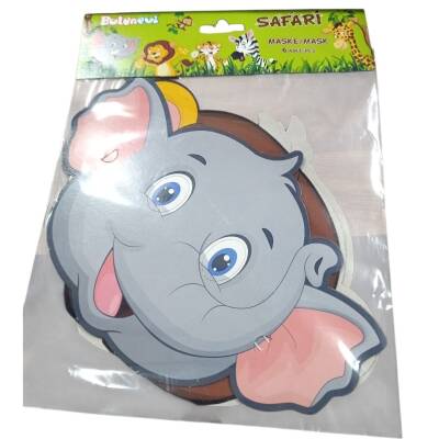 Balonevi Safari Maske 6 Adet