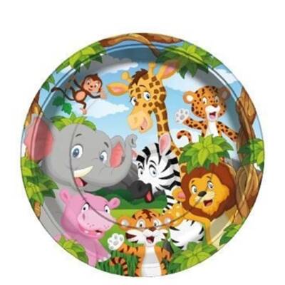 Balonevi Safari Tabak 23 Cm 8 Adet