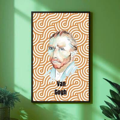 Besay Van Gogh Duvar Posteri-Klasik Sanat Estetik Dekoratif A2 Çerçevesiz