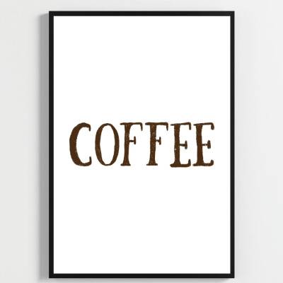 Besay Moka & Espresso | Kahve Köşesi Duvar Dekorasyonu | Esprili Yazılı Kafe Ve Mutfak Posteri | 3'Lü Set A4 Çerçevesiz - 2