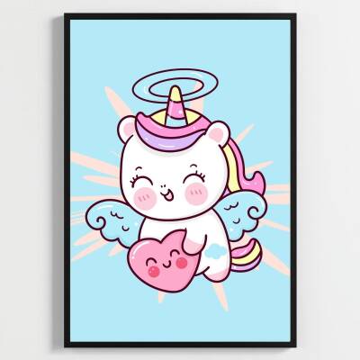 Besay Unicorn Dream Çocuk Odası Posteri–Dekoratif 3lü Set A4 Çerçevesiz - 2