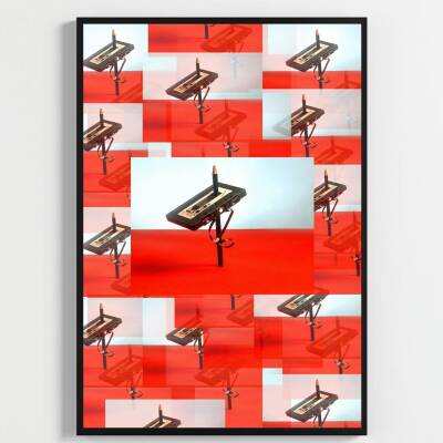 Besay Vintage Ritmi | Modern Ev Duvar Dekorasyonu | 90Lar Pop Müzik Ve Plak Temalı Pop Art Poster Seti | 3'Lü Set A4 Çerçevesiz - 3