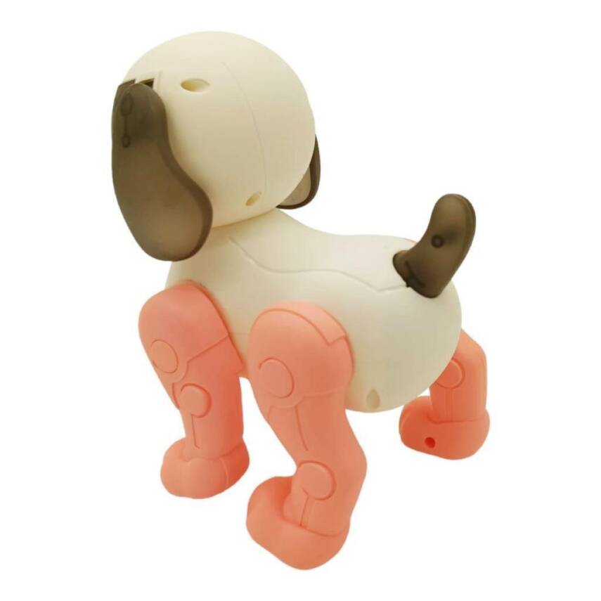 Birlik Oyuncak Akıllı Dans Eden Robot Köpek 111-2-Turuncu - 3