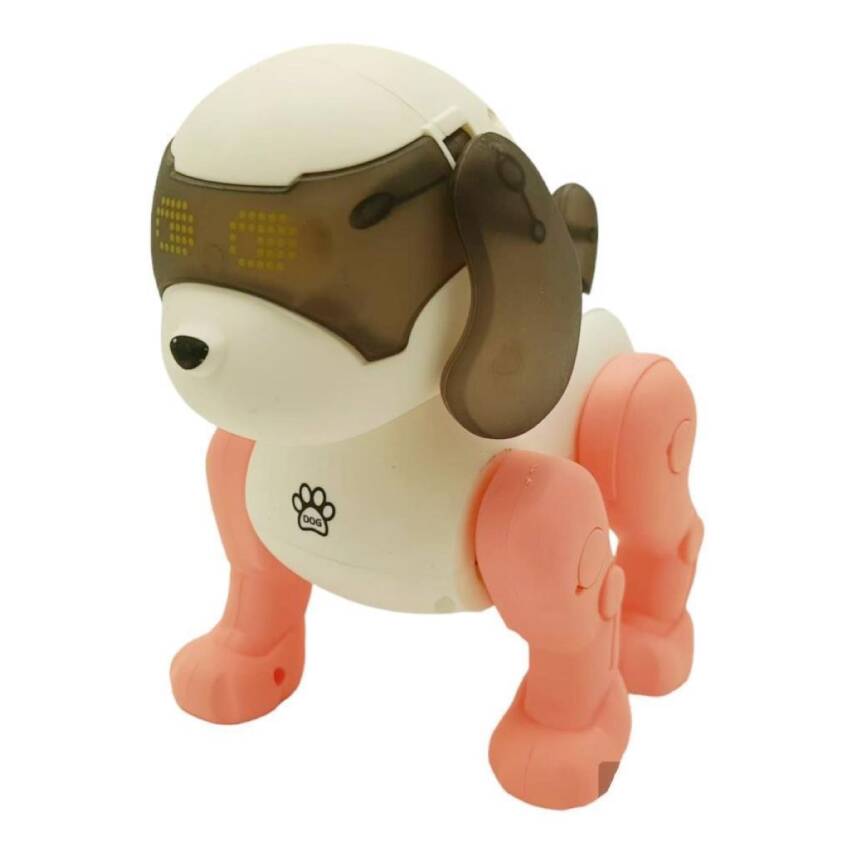 Birlik Oyuncak Akıllı Dans Eden Robot Köpek 111-2-Turuncu - 1
