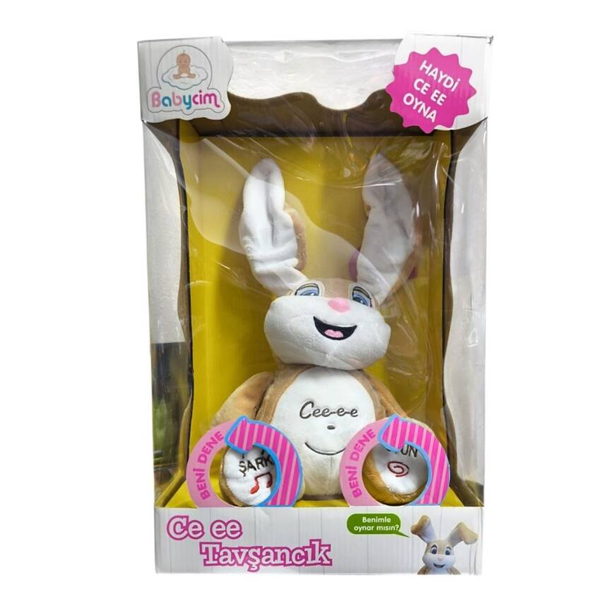 Birlik Oyuncak Babycim Ce Ee Peluş Tavşancık M2016524 - 1
