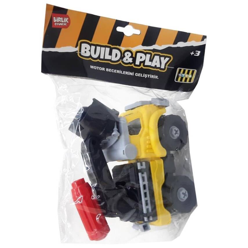 Birlik Oyuncak Buldozerli Vinçli Söktak Araçlar Pvc Urt040-002 - 1