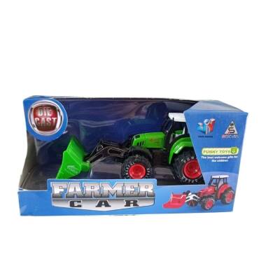 Birlik Oyuncak Çekbırak Metal Dozer Traktör 8004-1