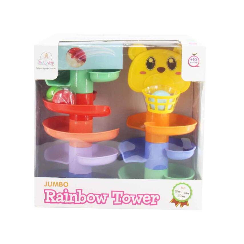 Birlik Oyuncak Jumbo Gökkuşağı Kule URT021-001 - 1