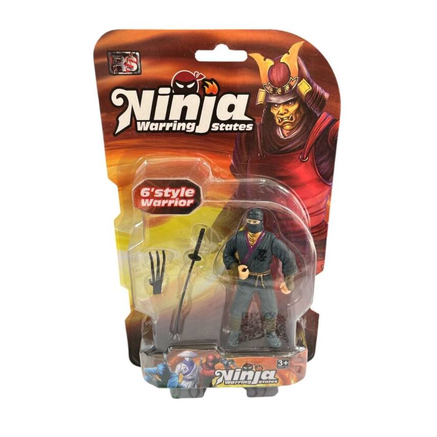 Birlik Oyuncak Kartelada Süper Savaşçı Ninjalar 8910-210-Füme - 1