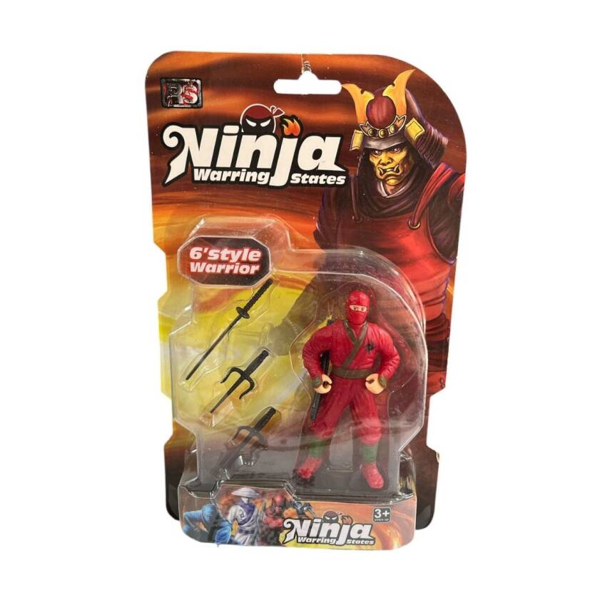 Birlik Oyuncak Kartelada Süper Savaşçı Ninjalar 8910-210-Kırmızı - 1