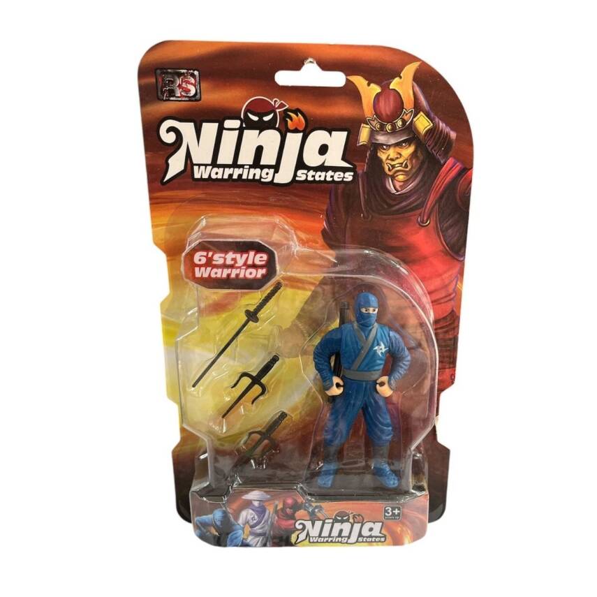 Birlik Oyuncak Kartelada Süper Savaşçı Ninjalar 8910-210-Lacivert - 1