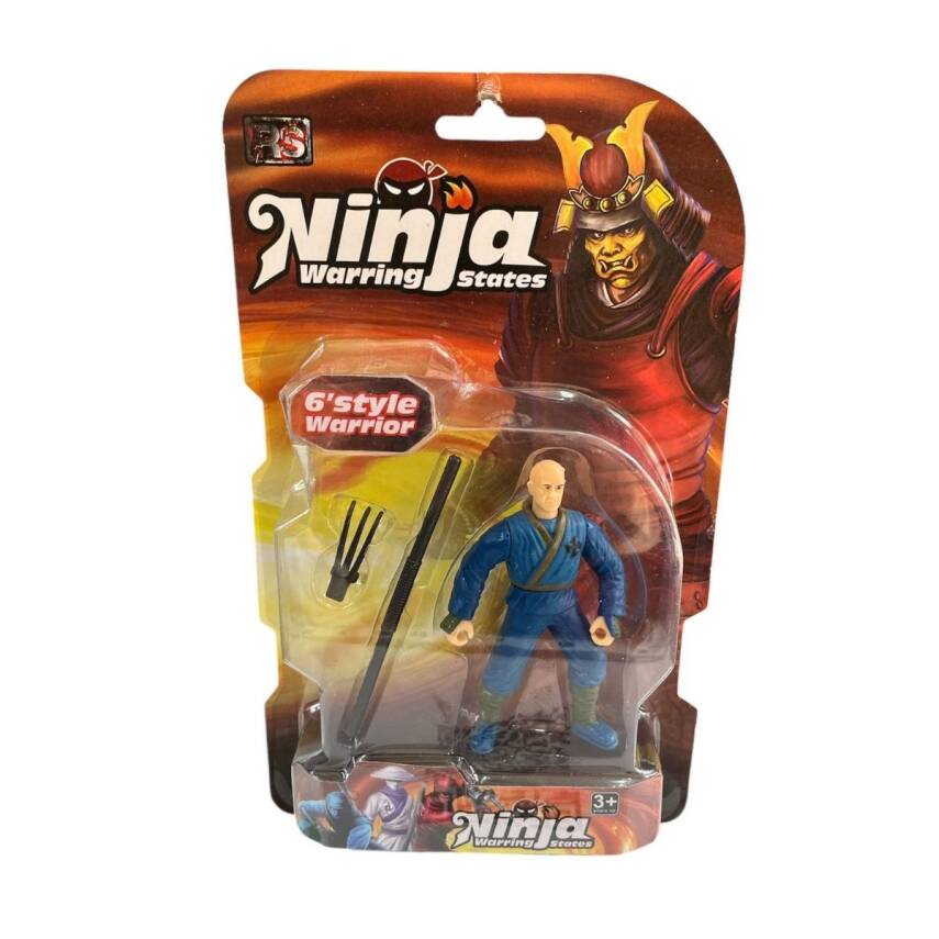 Birlik Oyuncak Kartelada Süper Savaşçı Ninjalar 8910-210-Mavi - 1