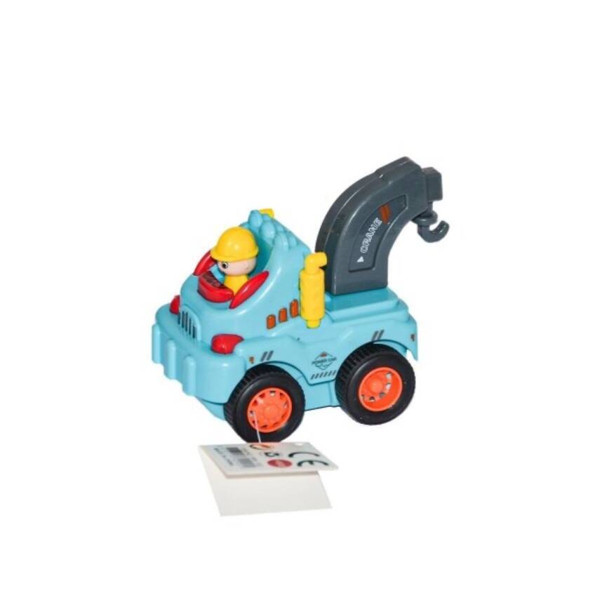 Birlik Oyuncak Sürtmeli Şirin Arabalar 899-15D-Mavi - 1