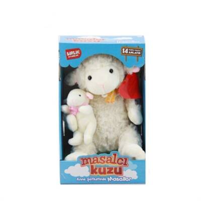 Birlik Oyuncak Türkçe Masal Anlatan Yavrulu Kuzu Peluş M1117526