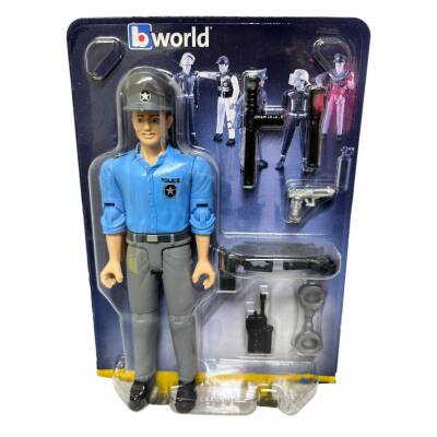 Bruder Jeep Wrangler UR Polis Aracı Ve Memur 02526 - 3