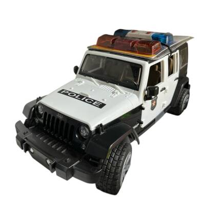 Bruder Jeep Wrangler UR Polis Aracı Ve Memur 02526 - 2