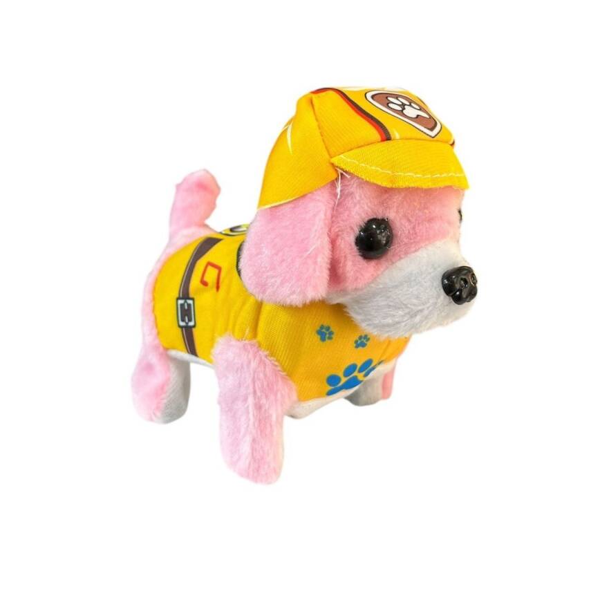 Bvm Oyuncak Pelüş Paw Patrol Sesli Işıklı 23-036-Sarı - 1