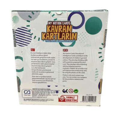 Ca Games Kavram Kartları CA.5175 - 2