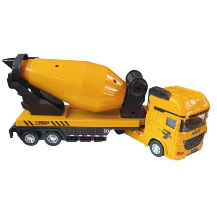 Can Ali Toys Beton Aracı Sürtmeli İş Makinesi 706-40 - 1