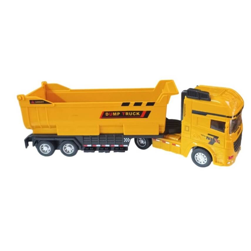 Can Ali Toys Kamyon Sürtmeli İş Makinesi 706-40 - 1