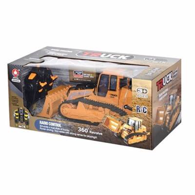 Can Ali Toys Kumandalı Şarjlı Paletli Buldozer XM-6822L