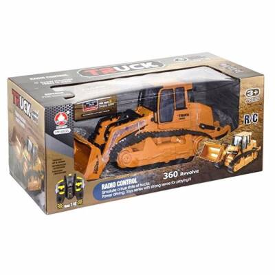 Can Ali Toys Kumandalı Şarjlı Paletli Buldozer XM-6822L - 2