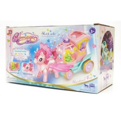 Can Ali Toys Pilli Işıklı Sesli Fayton JD193-3A