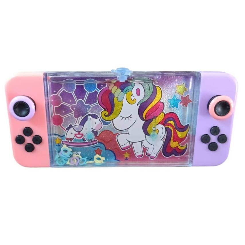 Can Ali Toys Unicorn Çift Tuşlu Su Oyunu 2586N-F12 - 3