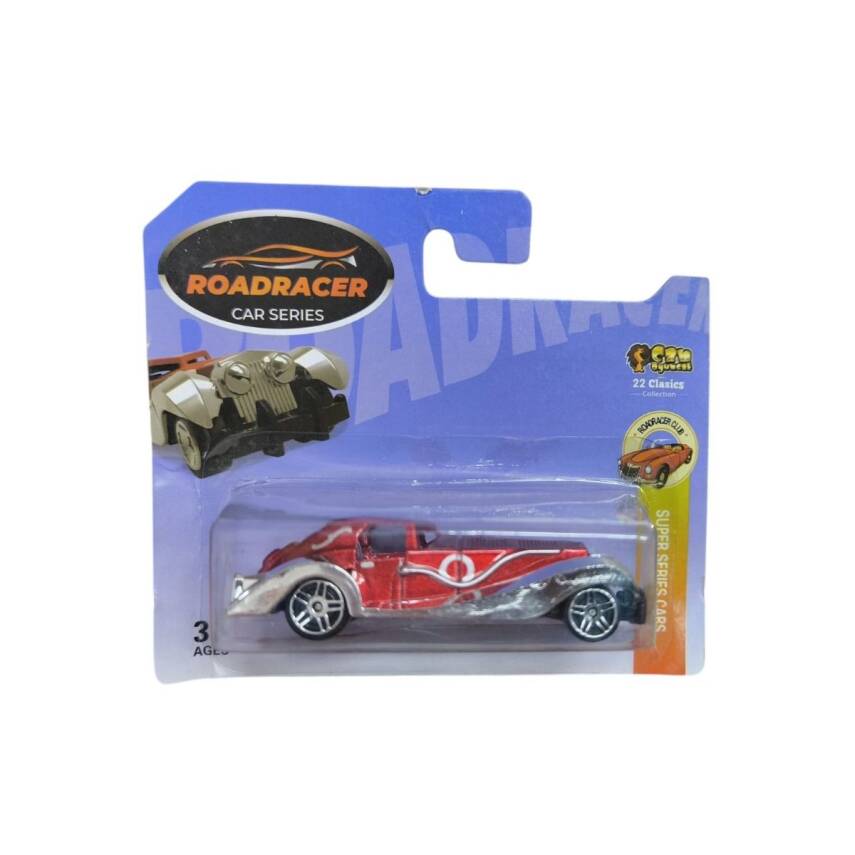 Can Oyuncak Kartela Road Racer Model Araba Tekli Cn1912-Kırmızı - 1