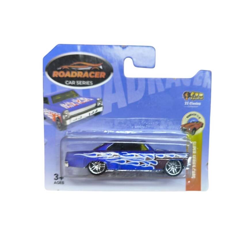 Can Oyuncak Kartela Road Racer Model Araba Tekli Cn1912-Mavi - 1