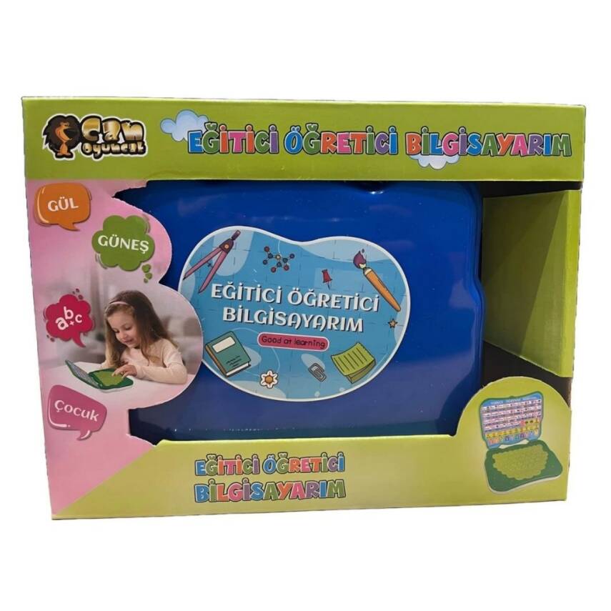 Can Oyuncak Kutulu Türkçe Laptop Cn1921-Mavi - 1